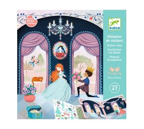 Djeco Herbruikbare stickers | Het kasteel Djeco Herbruikbare stickers | Het kasteel