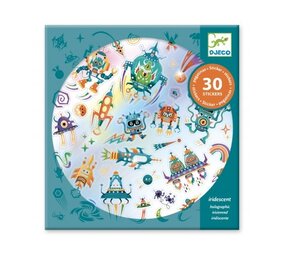 Djeco Stickers Galaxy| 30 stuks Djeco Stickers Galaxy| 30 stuks