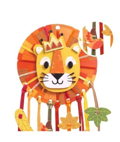 Djeco Knutselset | Dromenvanger kleine leeuw Djeco Knutselset | Dromenvanger kleine leeuw