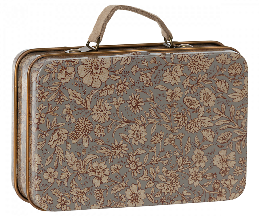Metalen Koffertje Blossom Grey afbeelding