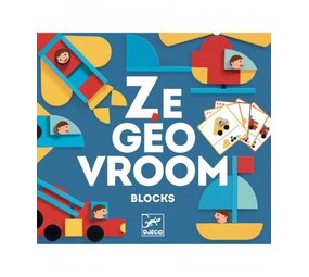 Djeco Houten Puzzel Voertuigen maken Djeco Houten Puzzel Voertuigen maken