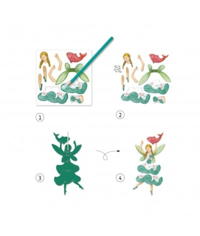 Djeco Knutselset Feeën maken Djeco Knutselset Feeën maken