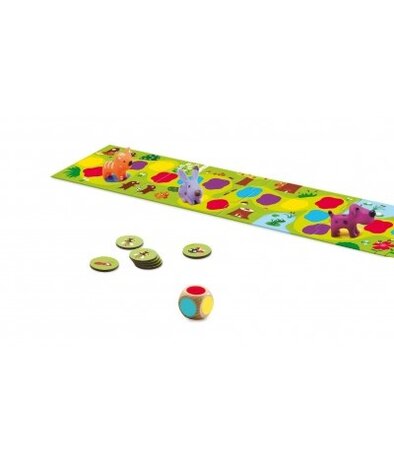 Djeco Bordspel Little Circuit Djeco Bordspel Little Circuit
