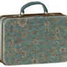 Maileg Metalen Koffertje Blossom - Blue Maileg Metalen Koffertje Blossom - Blue