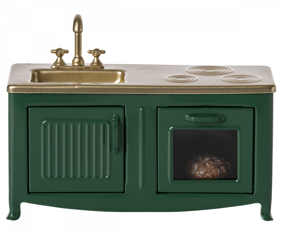 Muizen Keuken Donker Groen afbeelding
