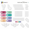 Connetix Magnetische Tegels Pastel Knikkerbaan 106 stuks Connetix Magnetische Tegels Pastel Knikkerbaan 106 stuks