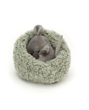 Jellycat Knuffel Muis Hibernating Mouse
