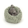 Jellycat Knuffel Muis Hibernating Mouse Jellycat Knuffel Muis Hibernating Mouse