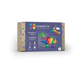 Connetix Magnetische Tegels Rainbow Mini 24 stuks Connetix Magnetische Tegels Rainbow Mini 24 stuks