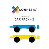 Connetix Magnetische Tegels Uitbreidingsset Cars 2 stuks Connetix Magnetische Tegels Uitbreidingsset Cars 2 stuks