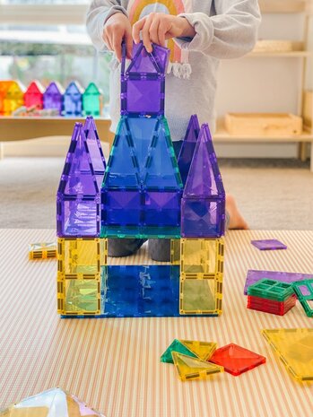 Connetix Magnetische Tegels Bodemplaten Groen en Blauw 2 stuks Connetix Magnetische Tegels Bodemplaten Groen en Blauw 2 stuks