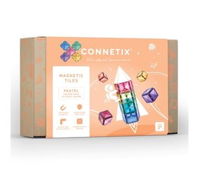 Connetix Magnetische Tegels Pastel Vierkanten 40 stuks Connetix Magnetische Tegels Pastel Vierkanten 40 stuks
