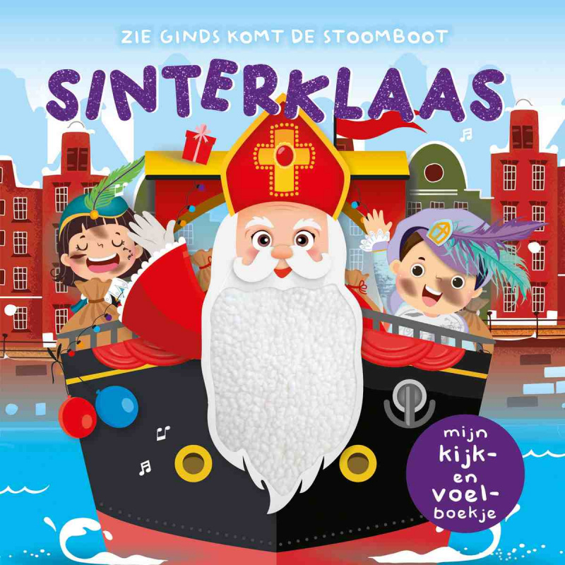 Mijn kijk- en voelboekje - Sinterklaas afbeelding