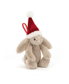 Jellycat Bashful Christmas Bunny Decoration