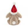 Jellycat Bashful Christmas Bunny Decoration Jellycat Bashful Christmas Bunny Decoration