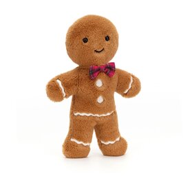 Jellycat Knuffel Jolly Gingerbread Fred Large Jellycat Knuffel Jolly Gingerbread Fred Large
