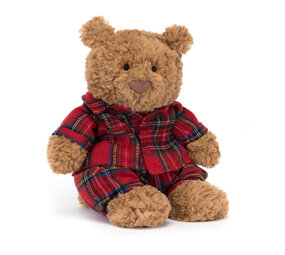 Jellycat Knuffel Bartholomew Bear Bedtime Jellycat Knuffel Bartholomew Bear Bedtime