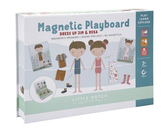 Magnetisch speelbord Jim &amp; Rosa afbeelding