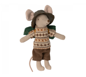 Maileg Hiker Mouse, Big brother Maileg Hiker Mouse, Big brother