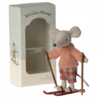 Maileg Winter Mouse met ski set, Big sister Maileg Winter Mouse met ski set, Big sister