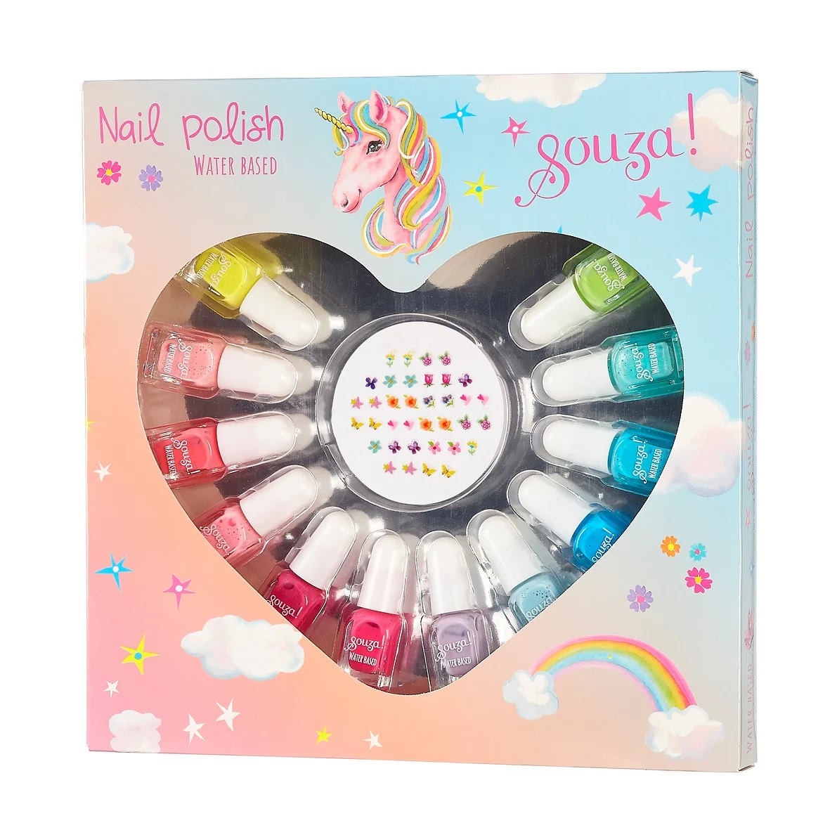 Nagellak cadeauset + stickers Nagellak cadeauset + stickers