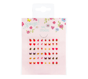 Souza! Nagelstickers Bloemen Roze Souza! Nagelstickers Bloemen Roze