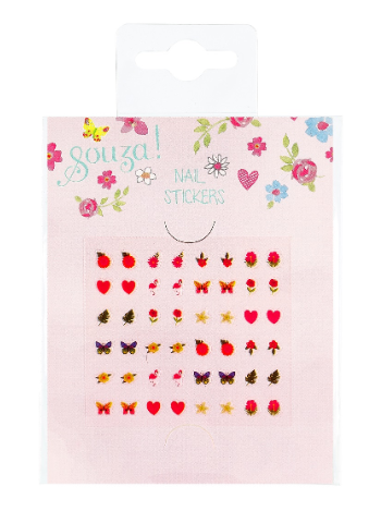 Nagelstickers Bloemen Roze Nagelstickers Bloemen Roze