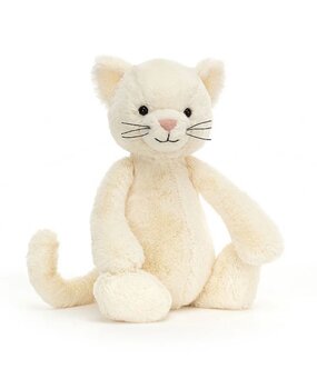 Jellycat Bashful Cream Kitten Medium