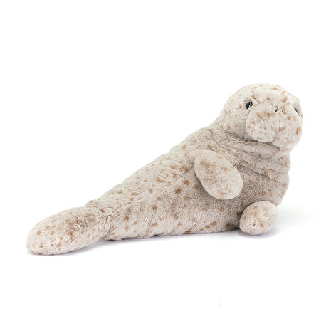 Jellycat Knuffel Zeehond Magnus Manatee Jellycat Knuffel Zeehond Magnus Manatee