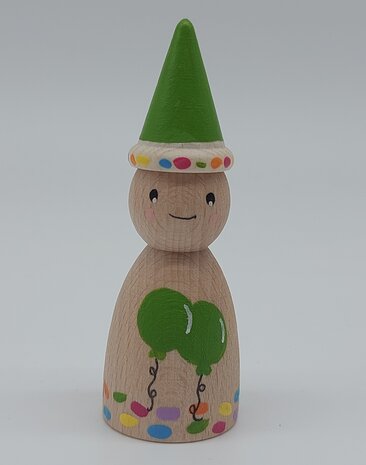 Houten Pegdoll Verjaardag Houten Pegdoll Verjaardag