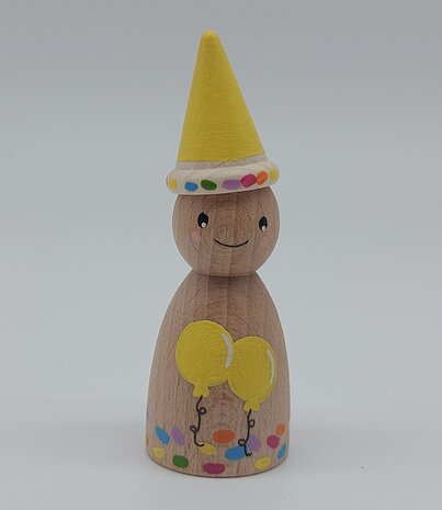 Houten Pegdoll Verjaardag Houten Pegdoll Verjaardag