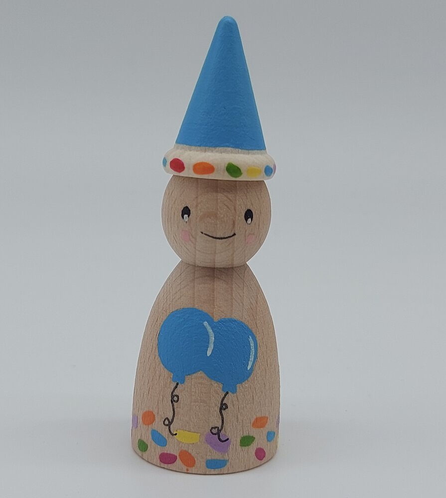 Houten Pegdoll Verjaardag Houten Pegdoll Verjaardag