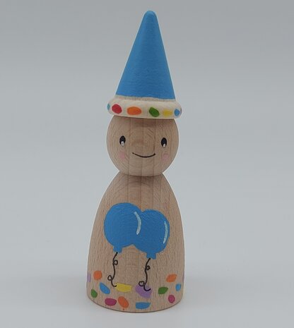 Houten Pegdoll Verjaardag Houten Pegdoll Verjaardag
