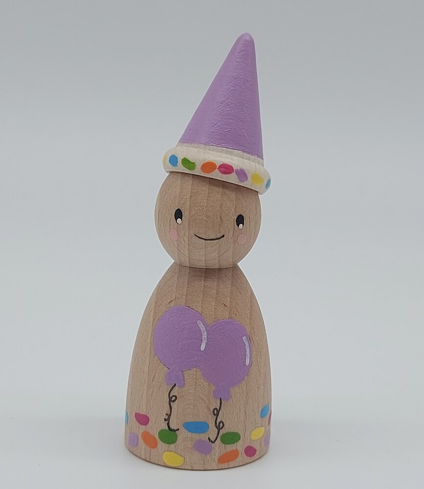Houten Pegdoll Verjaardag Houten Pegdoll Verjaardag