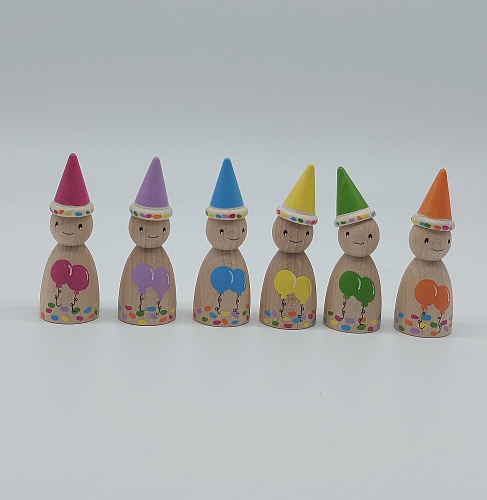 Houten Pegdoll Verjaardag Houten Pegdoll Verjaardag