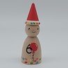 Houten Pegdoll Verjaardag met cijfer Houten Pegdoll Verjaardag met cijfer