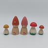 Set Kabouters met Paddenstoelen Set Kabouters met Paddenstoelen