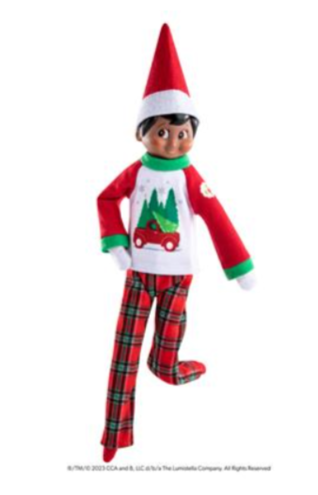 The Elf on the Shelf Bomen en Boerderij Pyjama The Elf on the Shelf Bomen en Boerderij Pyjama