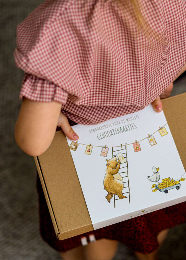 Juulz Illustrations Bewaarbundel Geboortekaartjes Juulz Illustrations Bewaarbundel Geboortekaartjes