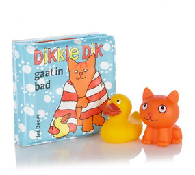 Dikkie Dik gaat in bad| badboekje Dikkie Dik gaat in bad| badboekje