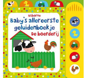 Baby's allereerste geluidenboekje| De boederij Baby's allereerste geluidenboekje| De boederij