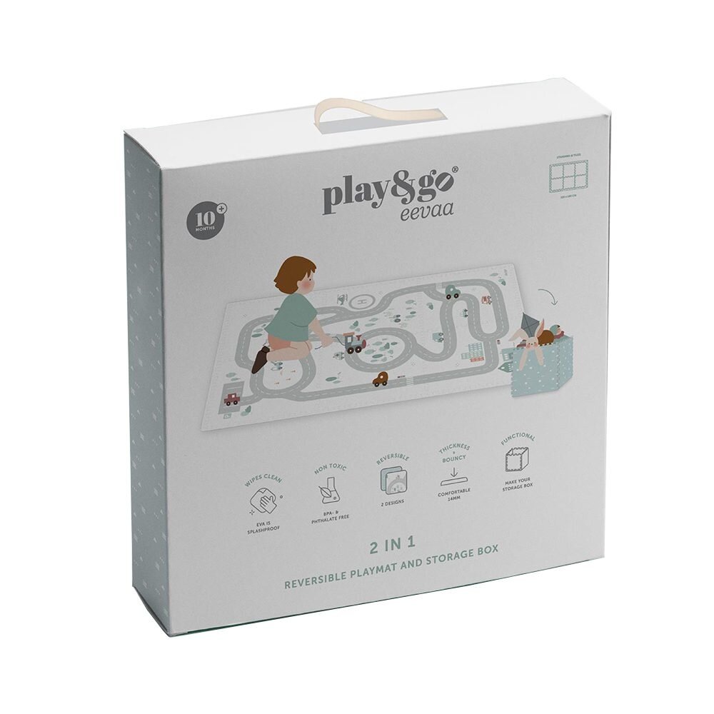 Play & Go  Foam Puzzel Speelmat | Roadmap Icons