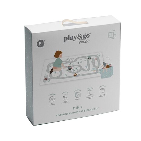 Play & Go  Foam Puzzel Speelmat | Roadmap Icons