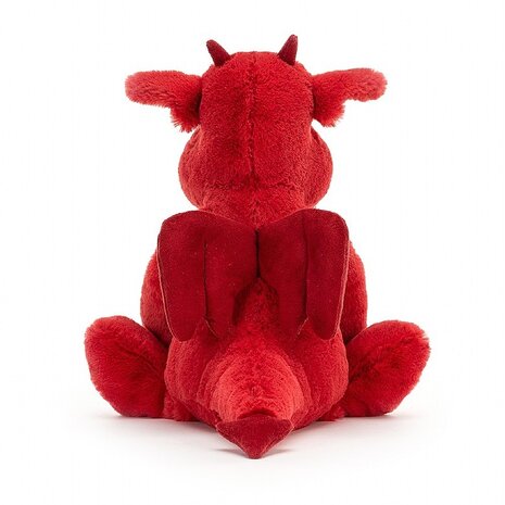 Jellycat Bashful Red Dragon Original Jellycat Bashful Red Dragon Original
