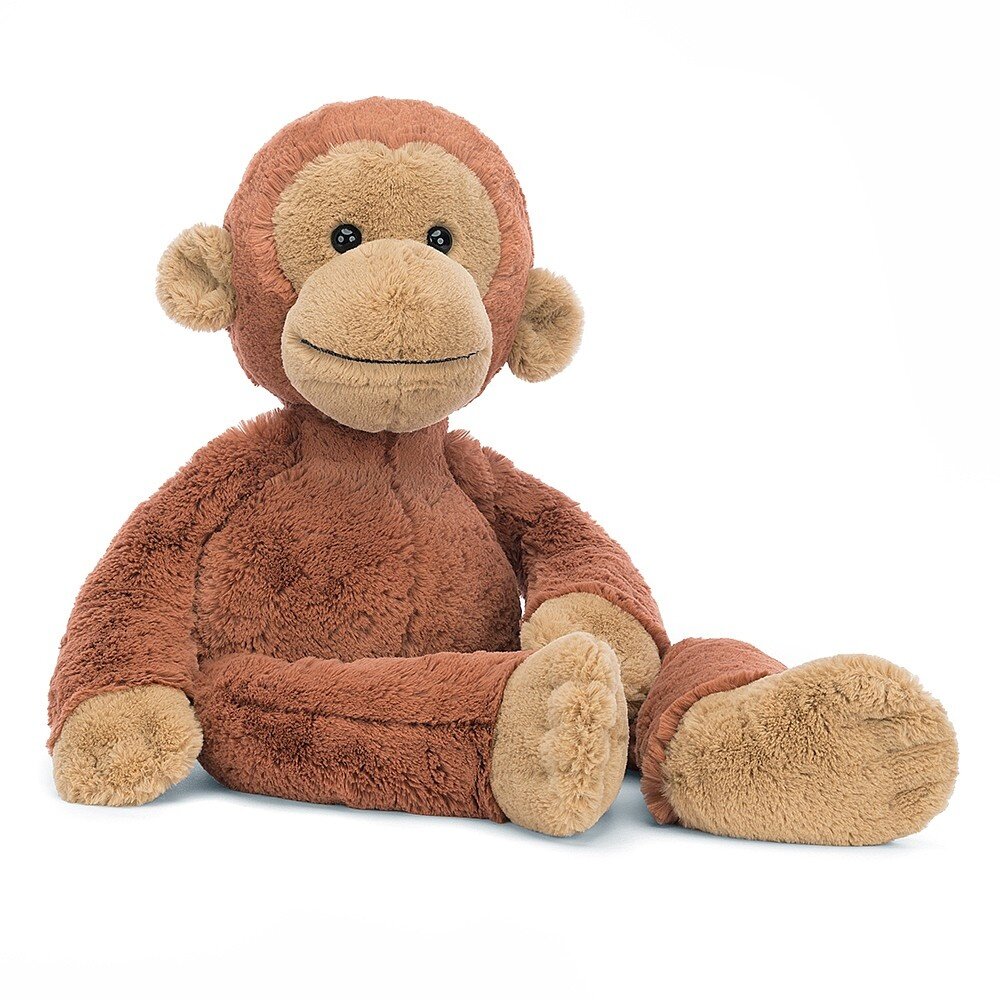 Jellycat Knuffel Orangutan Pongo Huge Jellycat Knuffel Orangutan Pongo Huge