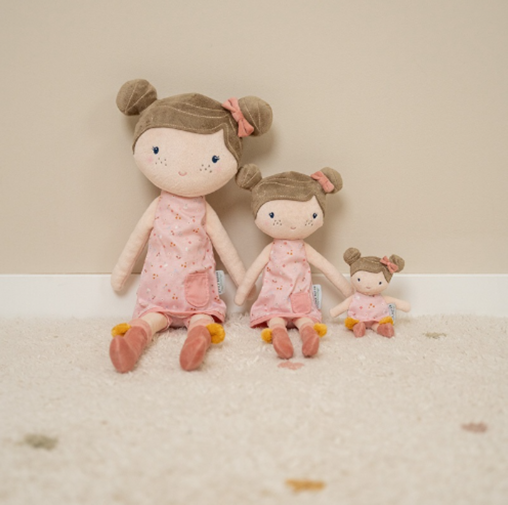 Little Dutch Knuffelpop Rosa | small 10 cm Little Dutch Knuffelpop Rosa | small 10 cm