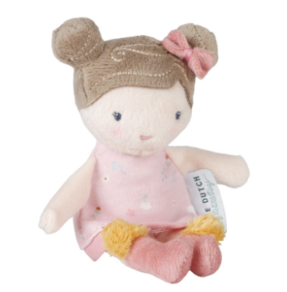 Little Dutch Knuffelpop Rosa | small 10 cm Little Dutch Knuffelpop Rosa | small 10 cm