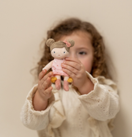 Little Dutch Knuffelpop Rosa | small 10 cm Little Dutch Knuffelpop Rosa | small 10 cm