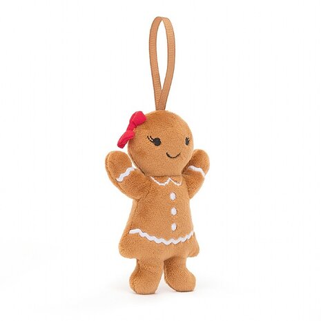 Jellycat Festive Folly Gingerbread Ruby Jellycat Festive Folly Gingerbread Ruby