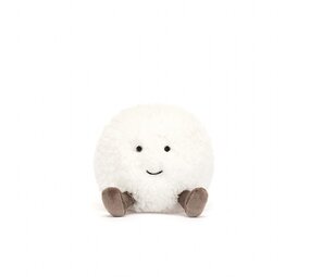 Jellycat Knuffel Amuseable Snowball Sneeuwbal Jellycat Knuffel Amuseable Snowball Sneeuwbal